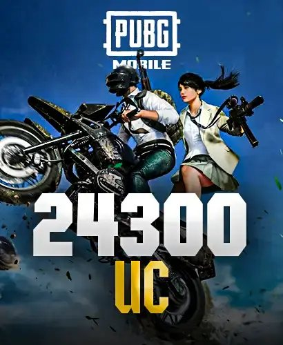 24300 PUBG Mobile UC Unknown Cash