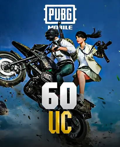 60 PUBG Mobile UC Unknown Cash