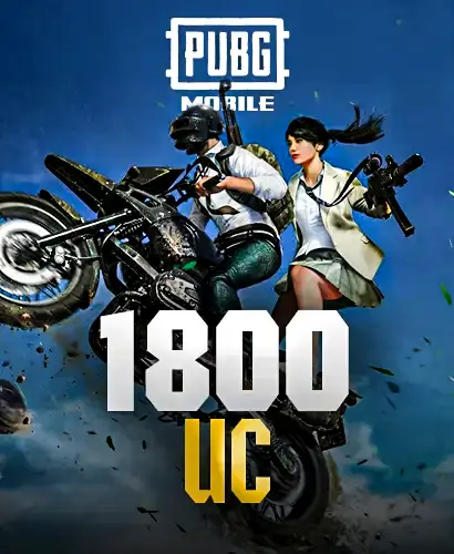 1800 PUBG Mobile UC Unknown Cash