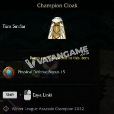 champion cloak