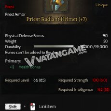 +7 PRİEST RADİANT SET