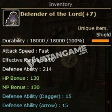 DEFENDER OF THE LORD (+7)